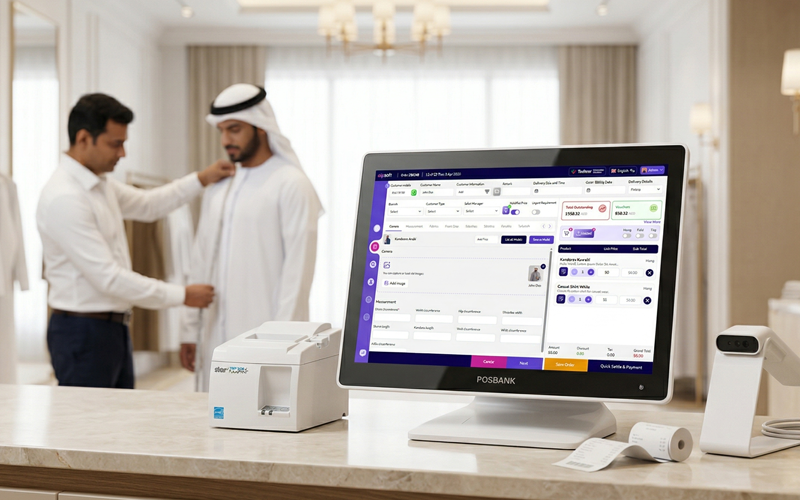برنامج إدارة طلبات الخياطة من AiPSoft